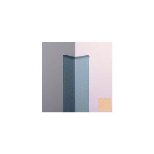 Pawling Surface Mounted Corner Guard, 90Deg, 3'' Wings, 8'H W/Caps, Toffee CG-10-8-113 - main